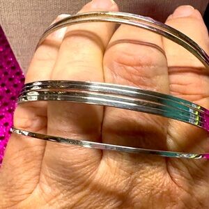 Sterling Silver Set of Bangles